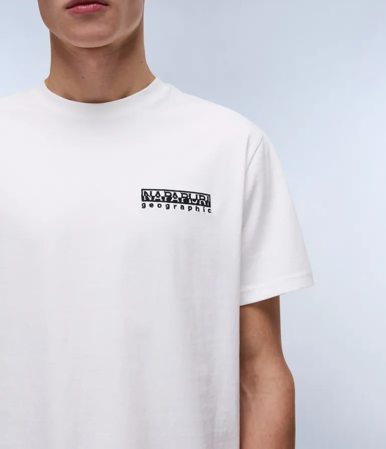T-SHIRT A MANICA CORTA DA UOMO NAPAPIJRI S-VIGNONI BACK SS NP0A4ILX 206