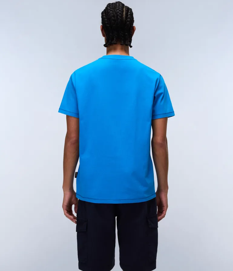 T-SHIRT A MANICA CORTA DA UOMO NAPAPIJRI S-VALDOR SS NP0A4IE6 B2W