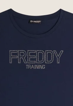 T-SHIRT A MANICA CORTA DA DONNA FREDDY F4WTRT1 B109