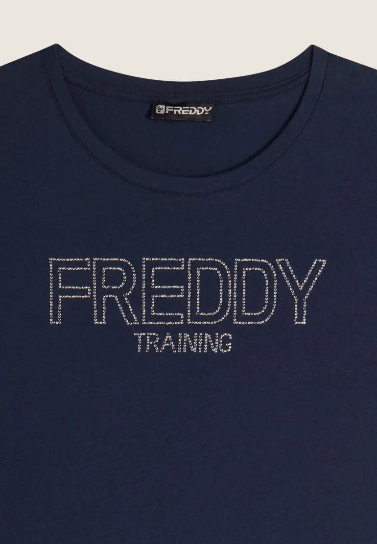 T-SHIRT A MANICA CORTA DA DONNA FREDDY F4WTRT1 B109