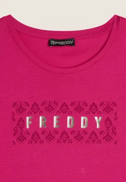 T-SHIRT A MANICA CORTA DA DONNA FREDDY S25WTRT3 F100