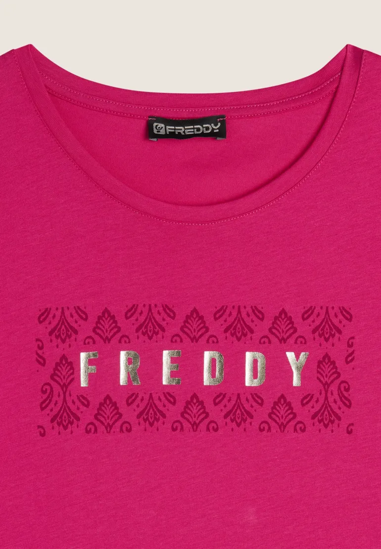 T-SHIRT A MANICA CORTA DA DONNA FREDDY S25WTRT3 F100