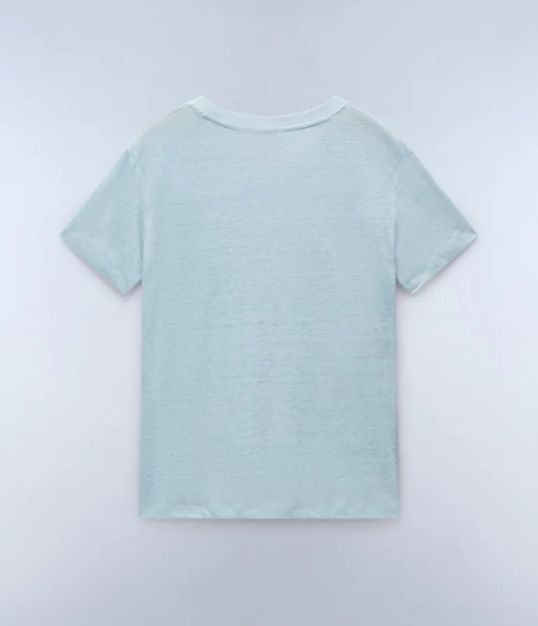 T-SHIRT A MANICA CORTA DA DONNA NAPAPIJRI S-ETE W NP0A4IG2 G1W
