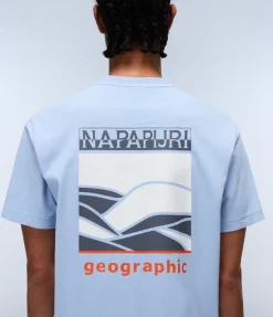 T-SHIRT A MANICA CORTA DA UOMO NAPAPIJRI S-SOVANA SS NP0A4IE4 I83