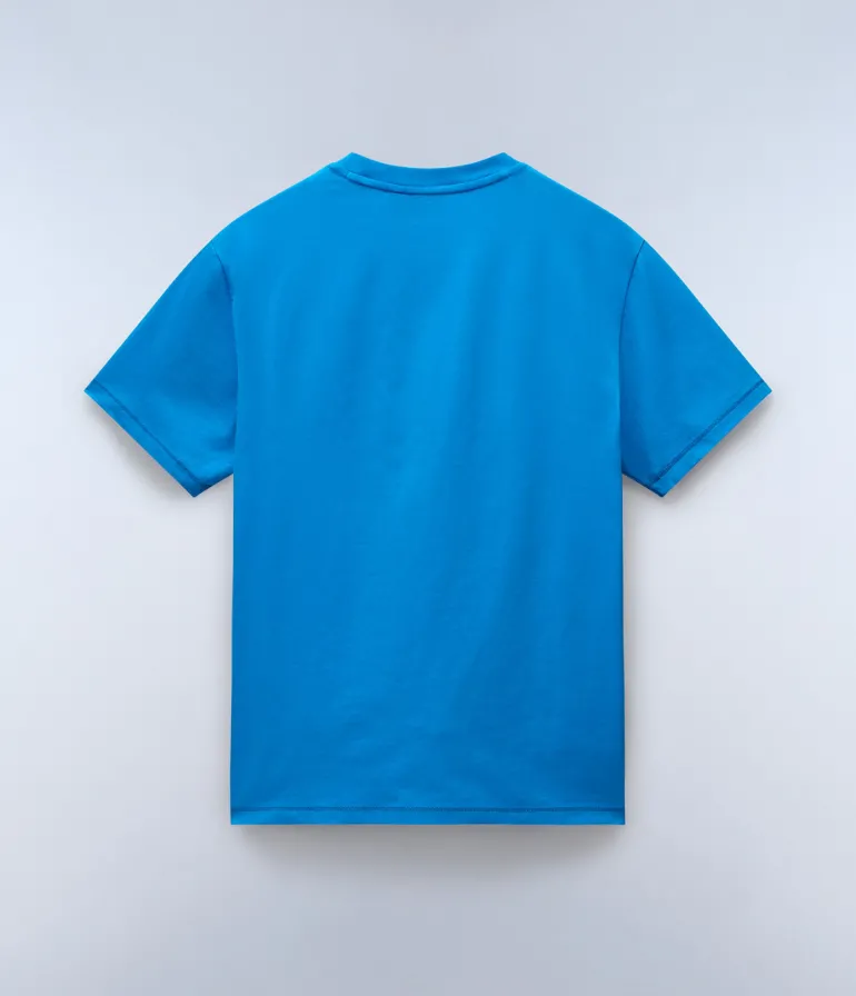 T-SHIRT A MANICA CORTA DA UOMO NAPAPIJRI S-VALDOR SS NP0A4IE6 B2W