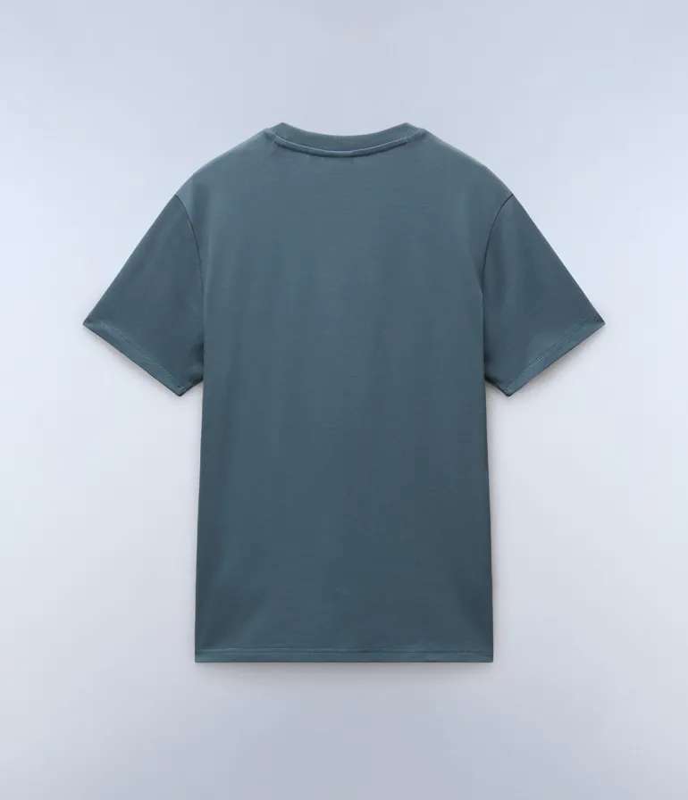 T-SHIRT A MANICA CORTA DA UOMO NAPAPIJRI S-VANNI PRT SS NP0A4IEA G1Y