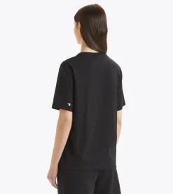 T-SHIRT A MANICA CORTA DIADORA ATHL. LOGO BLACK 502.180635 80013