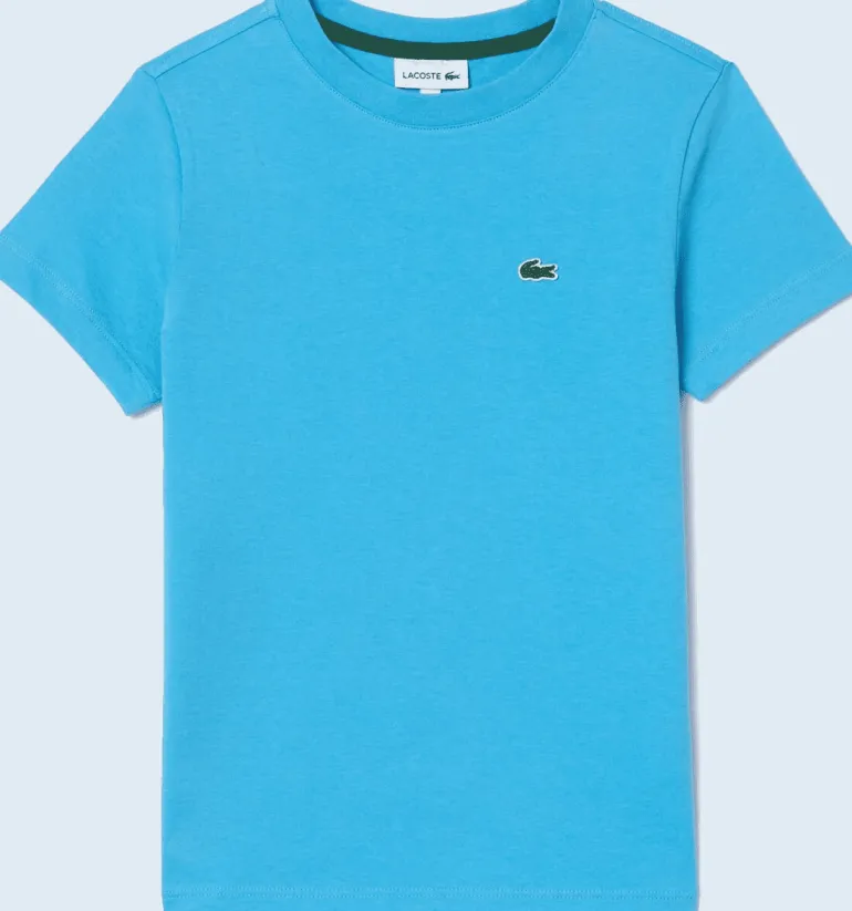 T-SHIRT A MANICA CORTA JUNIOR LACOSTE TJ1122 IY3