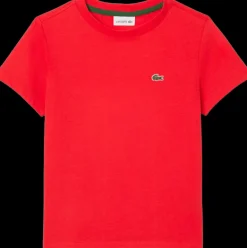T-SHIRT A MANICA CORTA JUNIOR LACOSTE TJ1122 ZBG