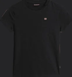 T-SHIRT A MANICA CORTA JUNIOR NAPAPIJRI K SALIS SS 2 BLACK Â NP0A4GEH 041