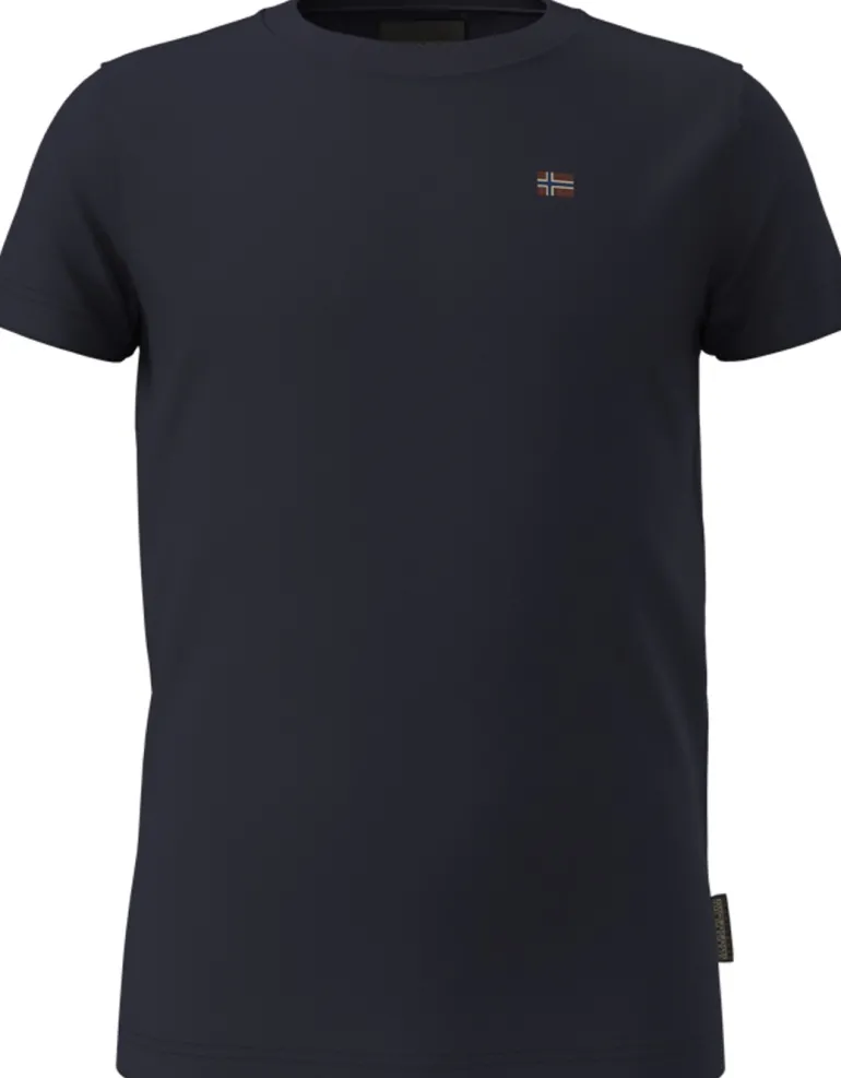 T-SHIRT A MANICA CORTA JUNIOR NAPAPIJRI SALIS 2 BLU MARINE NP0A4GEH 176