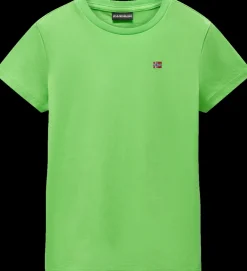 T-SHIRT A MANICA CORTA JUNIOR NAPAPIJRI SALIS 2 GREEN MACAW NP0A4GEH G1U