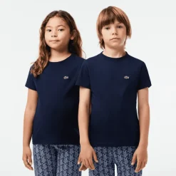 T-SHIRT A MANICA CORTA JUNIOR LACOSTE TJ1122 166