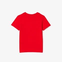 T-SHIRT A MANICA CORTA JUNIOR LACOSTE TJ1122 F8M