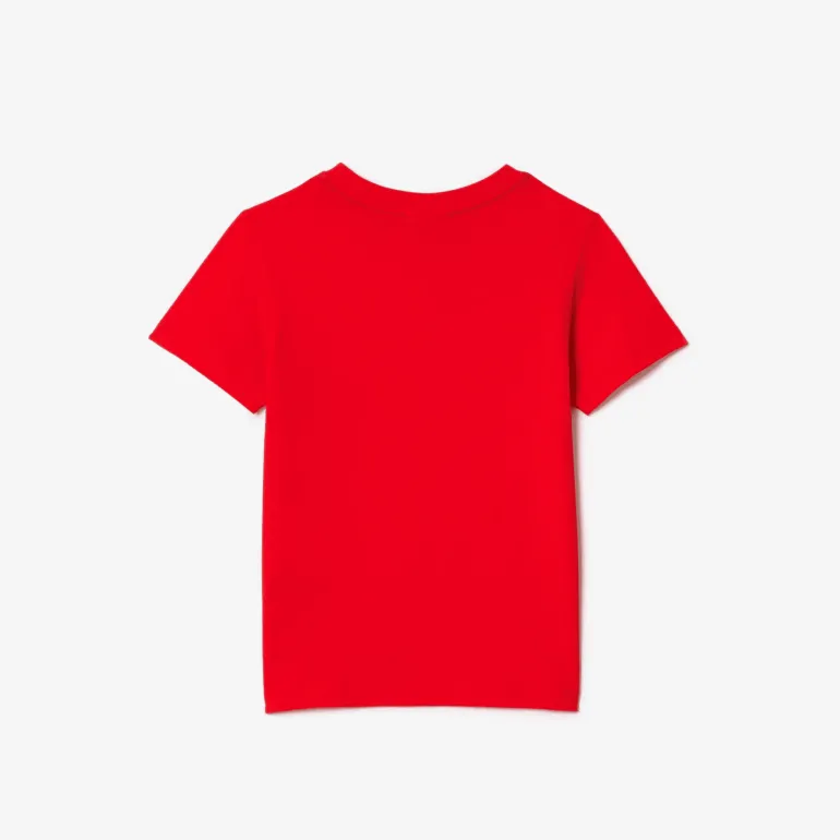T-SHIRT A MANICA CORTA JUNIOR LACOSTE TJ1122 F8M