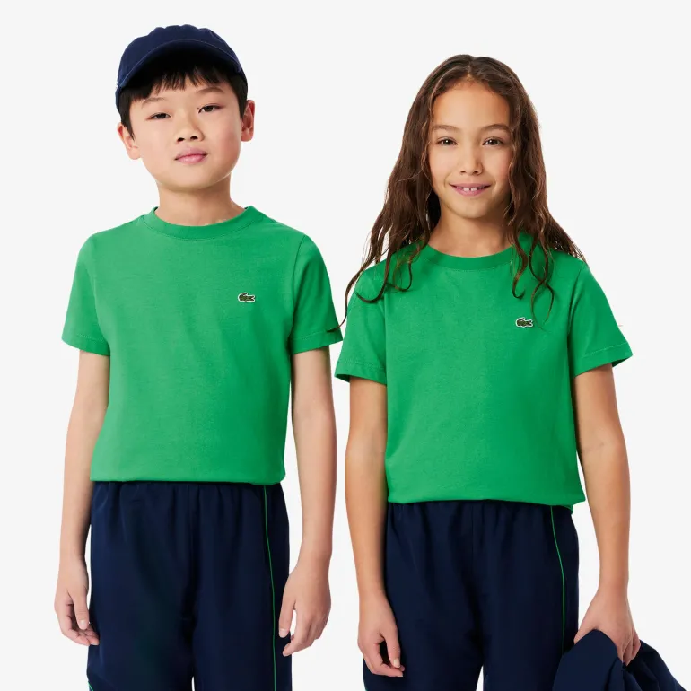 T-SHIRT A MANICA CORTA JUNIOR LACOSTE TJ1122 SIW