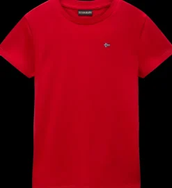 T-SHIRT A MANICA CORTA JUNIOR NAPAPIJRI SALIS 2 RED GOJI NP0A4GEH R06