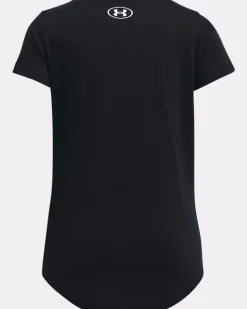 T-SHIRT A MANICA CORTA JUNIOR UNDER ARMOUR LIVE SPORTSTYLE GRAPHIC BLACK 1361182 0001