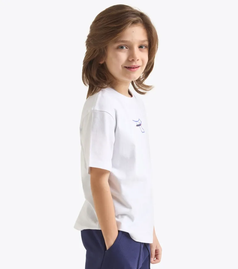 T-SHIRT A MANICA CORTA JUNIOR DIADORA JB. SS GRAFFITI SL 102.181707 20002