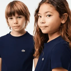 T-SHIRT A MANICA CORTA JUNIOR LACOSTE TJ1122 166