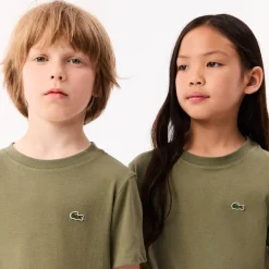 T-SHIRT A MANICA CORTA JUNIOR LACOSTE TJ1122 BMY
