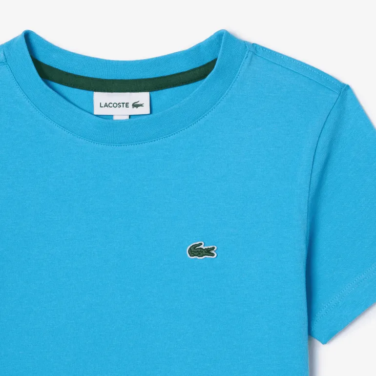 T-SHIRT A MANICA CORTA JUNIOR LACOSTE TJ1122 IY3