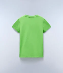T-SHIRT A MANICA CORTA JUNIOR NAPAPIJRI SALIS 2 GREEN MACAW NP0A4GEH G1U