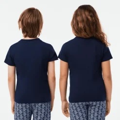 T-SHIRT A MANICA CORTA JUNIOR LACOSTE TJ1122 166