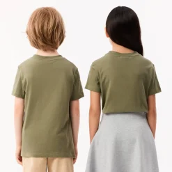 T-SHIRT A MANICA CORTA JUNIOR LACOSTE TJ1122 BMY