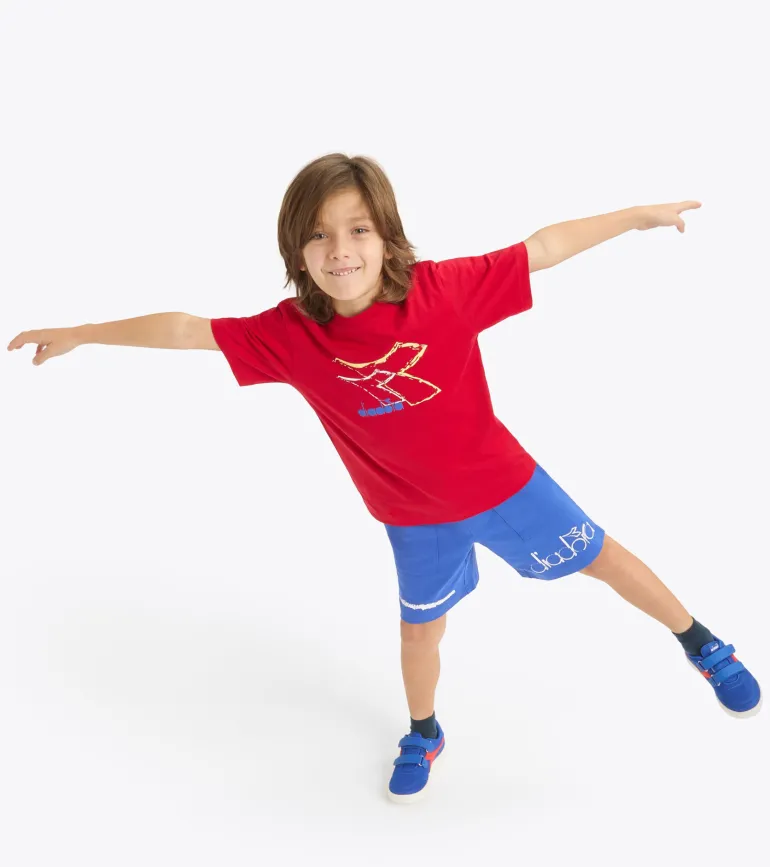 T-SHIRT A MANICA CORTA JUNIOR DIADORA JB. SS GRAFFITI BL 102.181706 45080