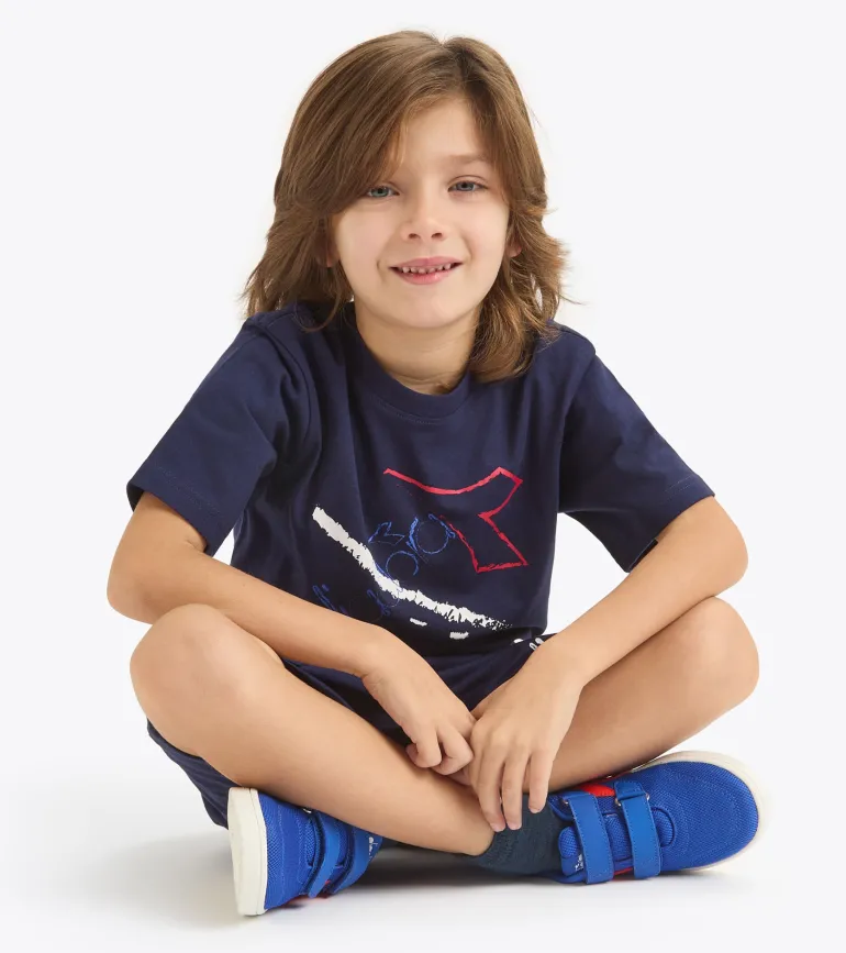 T-SHIRT A MANICA CORTA JUNIOR DIADORA JB. SS GRAFFITI BL 102.181706 60065