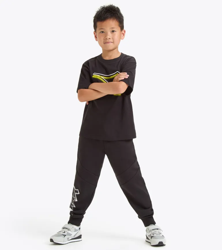 T-SHIRT A MANICA CORTA JUNIOR DIADORA LOGO BLACK 102.180953 80013