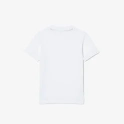 T-SHIRT A MANICA CORTA JUNIOR LACOSTE TJ1122 001