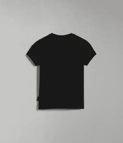 T-SHIRT A MANICA CORTA JUNIOR NAPAPIJRI K SALIS SS 2 BLACK  NP0A4GEH 041