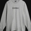 T-SHIRT A MANICA LUNGA DA UOMO NAPAPIJRI S-BOX LS 3 MED GREY MEL NP0A4GK7 160