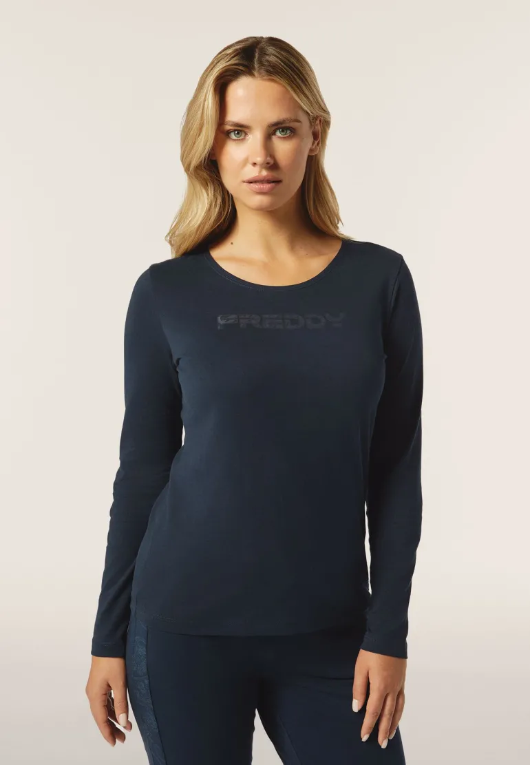 T-SHIRT A MANICA LUNGA DA DONNA FREDDY F4WCRT4 B109