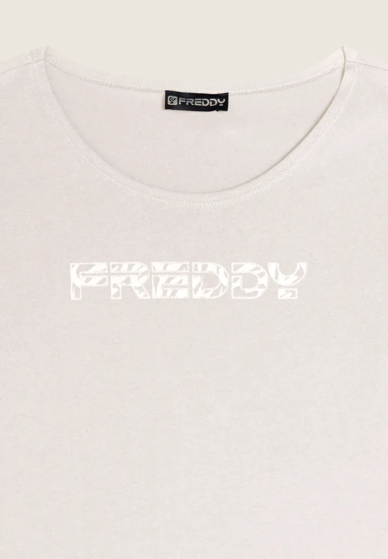 T-SHIRT A MANICA LUNGA DA DONNA FREDDY F4WCRT4 Z102