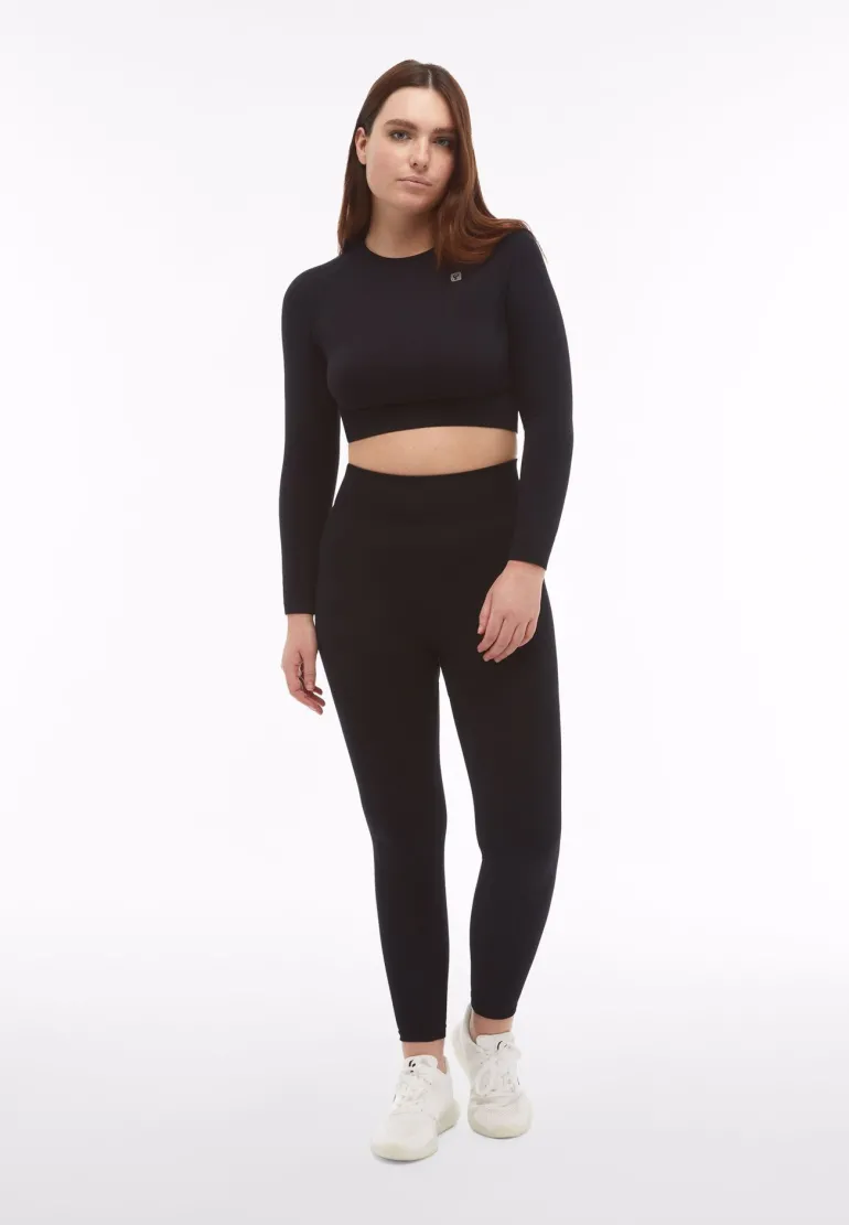 T-SHIRT A MANICA LUNGA DA DONNA FREDDY F3WSFT3 N