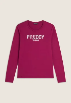 T-SHIRT A MANICA LUNGA DA DONNA FREDDY F4WTRT4 E44