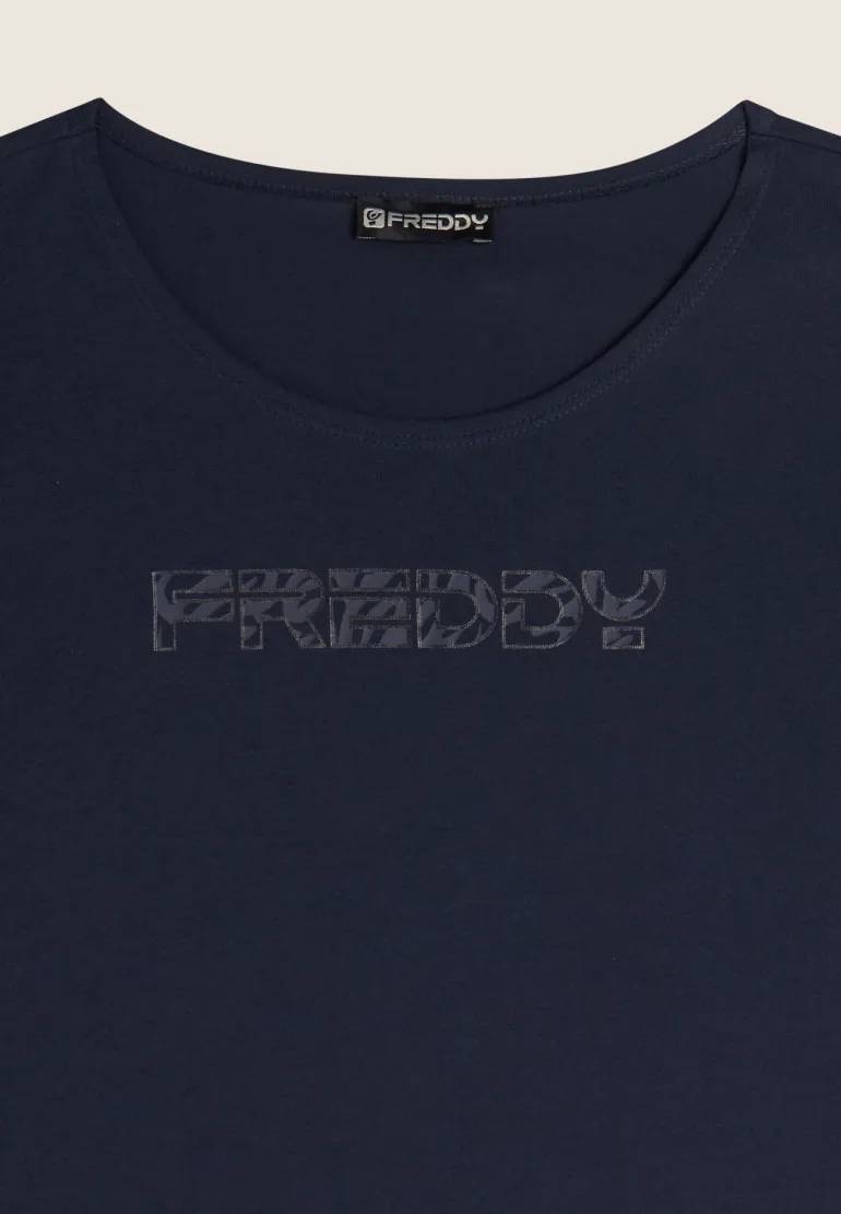 T-SHIRT A MANICA LUNGA DA DONNA FREDDY F4WCRT4 B109