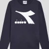 T-SHIRT A MANICA LUNGA JUNIOR DIADORA  CORE CLASSIC NAVY - 102.179982 60062