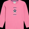 T-SHIRT A MANICA LUNGA JUNIOR DIADORA LOGO CHATEAU PINK 102.180959 50149