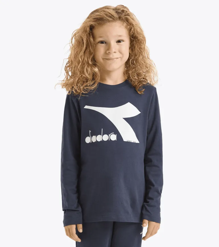 T-SHIRT A MANICA LUNGA JUNIOR DIADORA CORE CLASSIC NAVY - 102.179982 60062