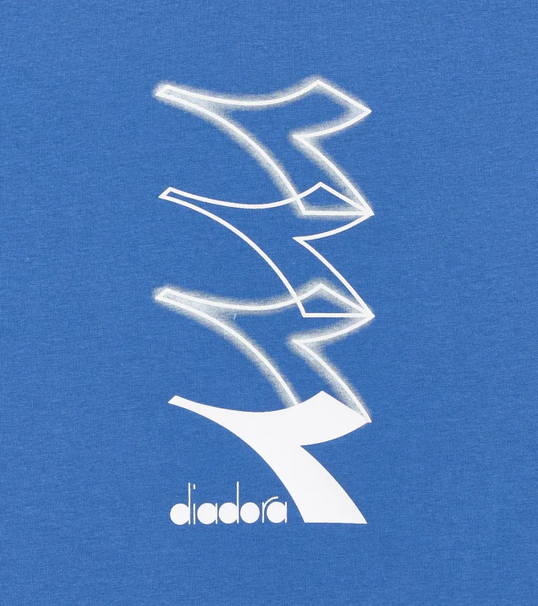 T-SHIRT A MANICA LUNGA JUNIOR DIADORA LOGO BLUE BYZANTINE 102.181439 60025