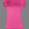 T-SHIRT DA DONNA MANICA CORTA TEAM CORE ROSA