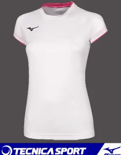 T-SHIRT DA DONNA MANICA CORTA TEAM CORE BIANCA