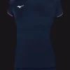 T-SHIRT DA DONNA MANICA CORTA TEAM CORE BLU NAVY