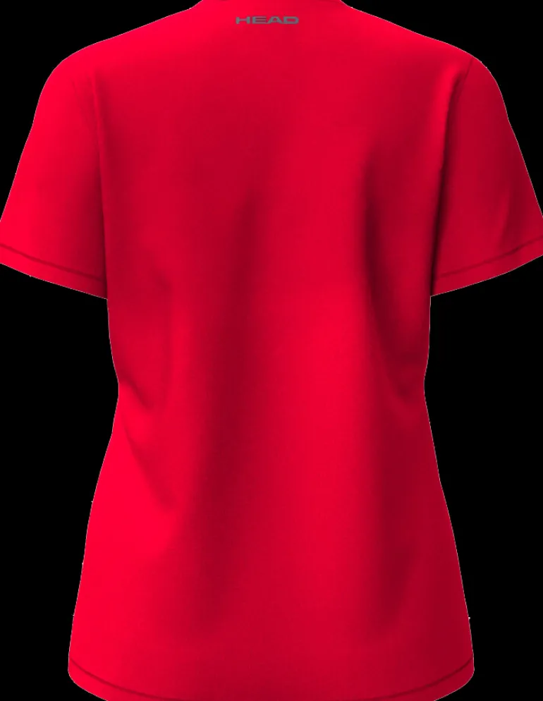 T-SHIRT DA TENNIS DA DONNA HEAD CLUB ORIGINAL 814845 RD