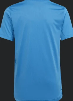 T-SHIRT DA TENNIS JUNIOR ADIDAS CLUB BLU HZ9010