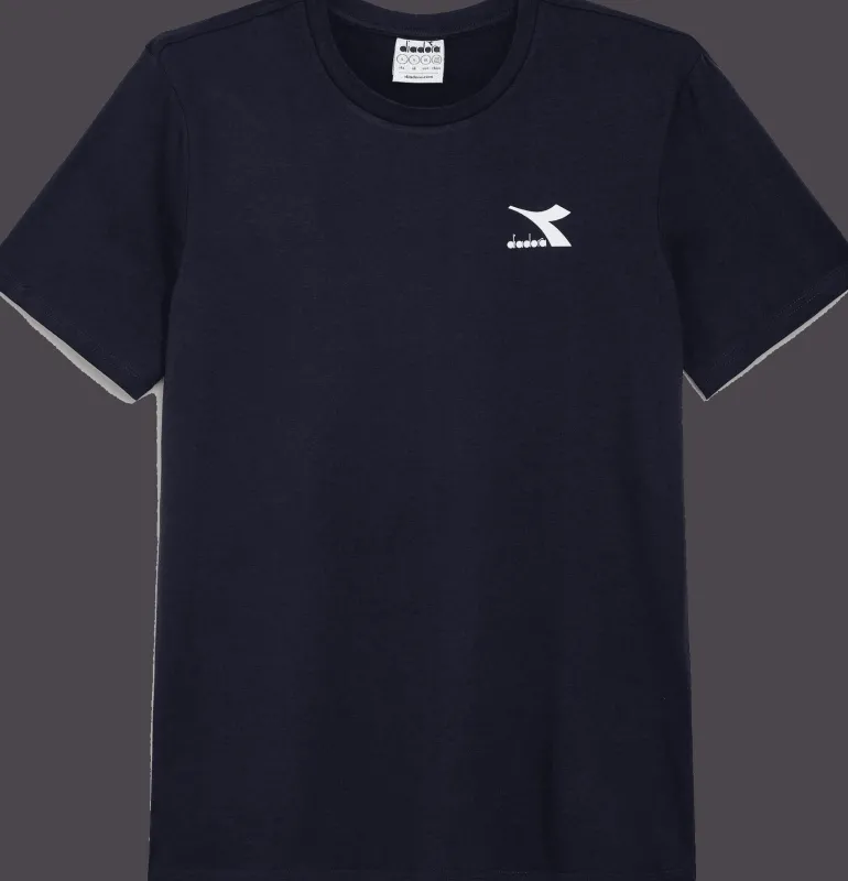 T-SHIRT DA UOMO DIADORA CORE CLASSIC NAVY 60062